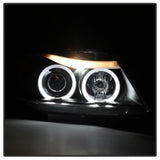 Spyder BMW E90 3-Series 06-08 Projector LED Halo Amber Reflctr Rplc Bulb Blk PRO-YD-BMWE9005-AM-BK 5009005