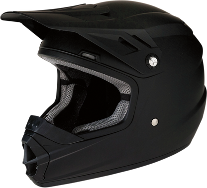 Z1R Youth Rise Helmet - Flat Black - Medium 0111-1157