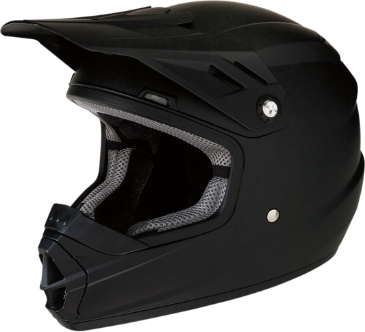 Z1R Youth Rise Helmet - Flat Black - Large 0111-1158