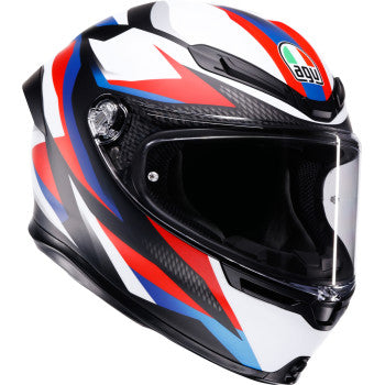 AGV Helmet K6 S Timewarp Matte Black/Red/Blue 2x 2118395016-028-XXL