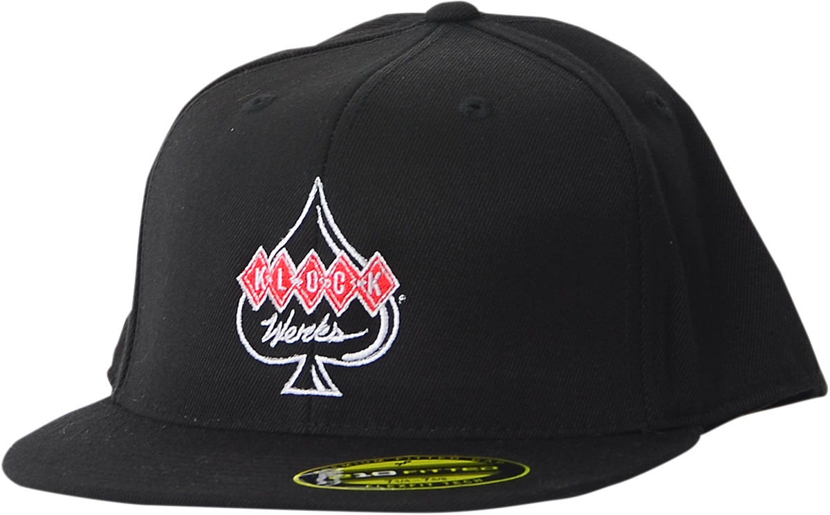 KLOCK WERKS Flexfit® Hat - Black - Large/XL KWA-CTR LOGO -L|XL