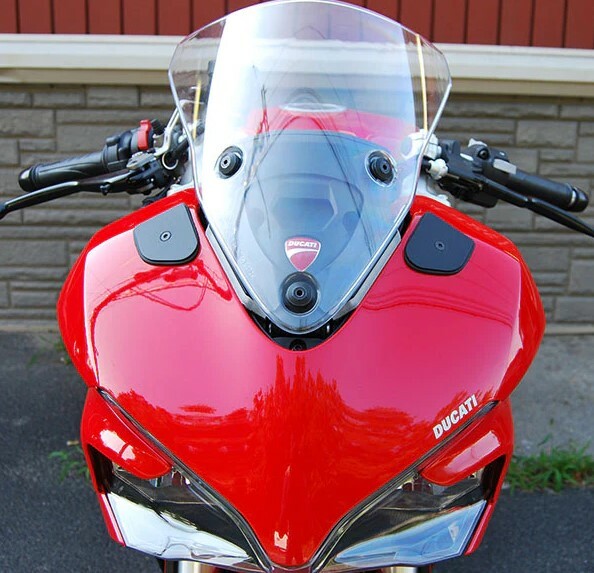 NEW RAGE CYCLESMirror Block Off Plates Duc939-MBO
