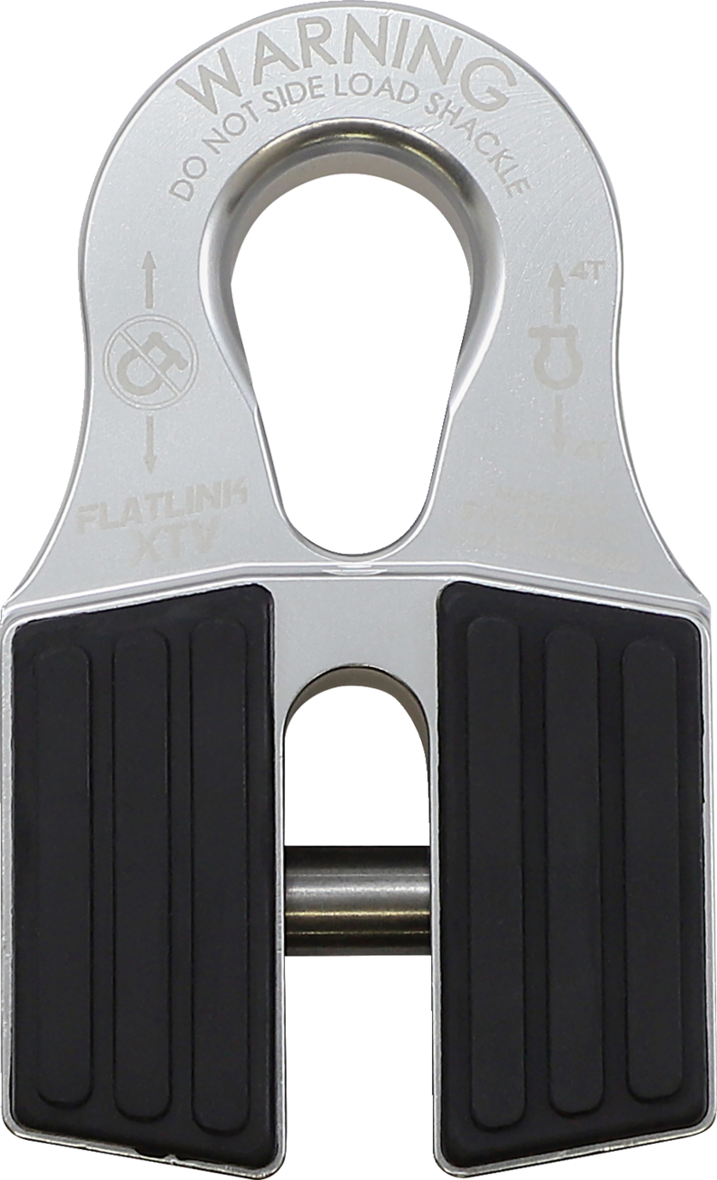 FACTOR 55 FlatLink XTV Winch Shackle Mount - Silver 00070-05