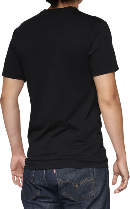 100% Deflect T-Shirt - Black - Small 32143-001-10