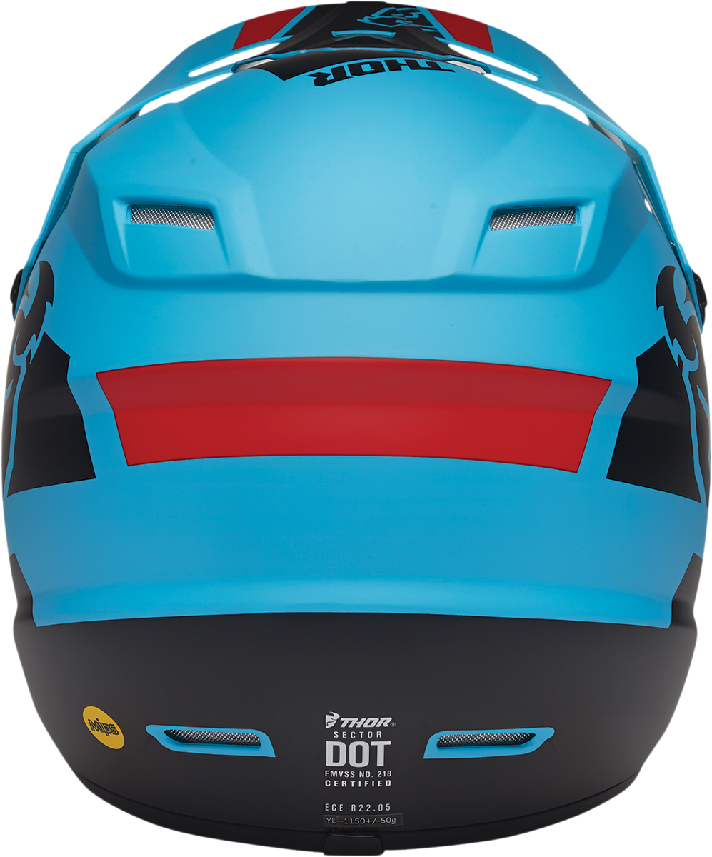 THOR Youth Sector Helmet - Split - MIPS - Blue/Black - Small 0111-1466