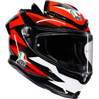 AGV Helmet K6 S Braven Black/Red/White Md 2118395016-029-M