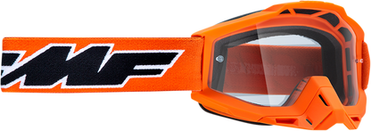 FMF PowerBomb Goggles - Rocket - Orange - Clear F-50036-00003 2601-2974