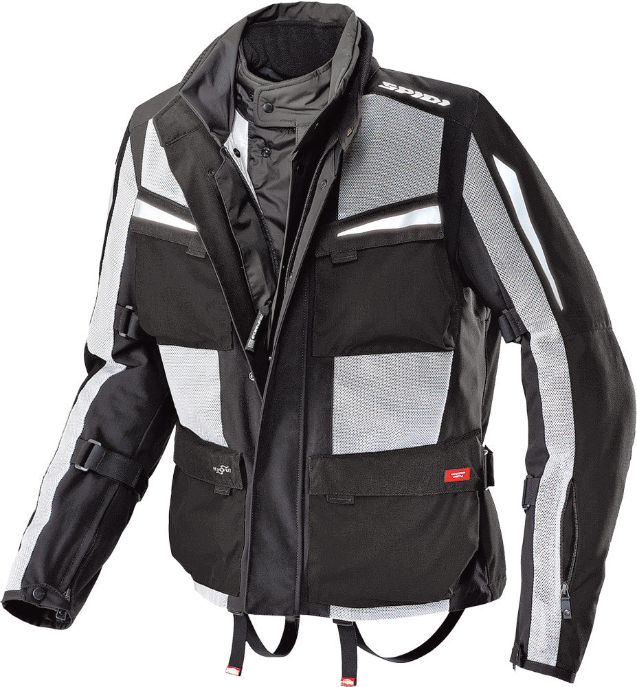 SPIDI Netforce H2out Jacket Black/Grey 3x D100-010-3X