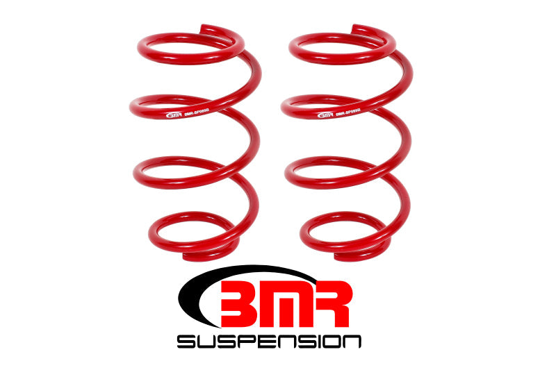 BMR 15-17 S550 Mustang Front Performance Version Lowering Springs - Red SP089R