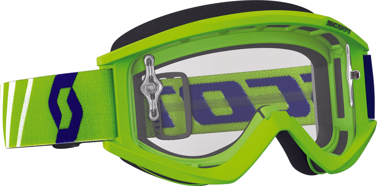 SCOTT Recoil Xi Goggle Green W/Clear Lens 246485-0006113