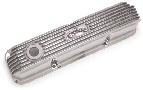 Edelbrock Valve Cover Classic Series Ford 1958-1976 FE V8 Polshed 4162