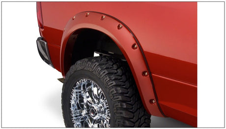 Bushwacker 10-18 Dodge Ram 2500 Fleetside Pocket Style Flares 4pc 76.3/98.3in Bed - Black 50919-02