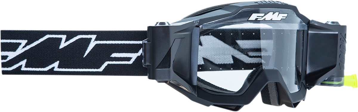 Gafas FMF Youth PowerBomb Film System - Rocket - Negro - Transparente F-50049-00001 2601-3001 