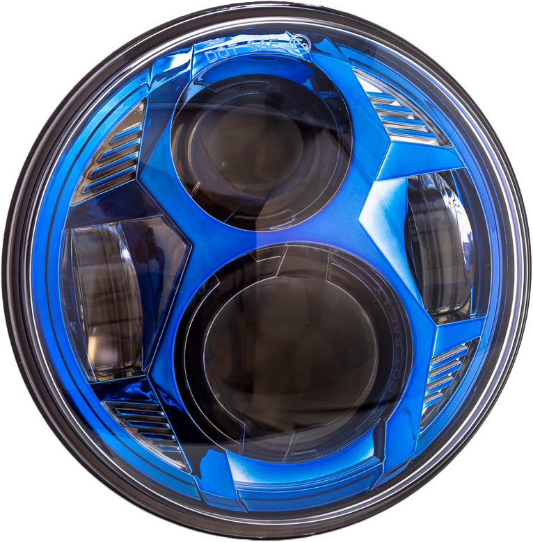 LETRIC LIGHTING CO5.75" Led Blue HeadlightLLC-CC-5B