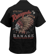LETHAL THREAT Garage Gorilla Shirt - Black - Large HW50212L