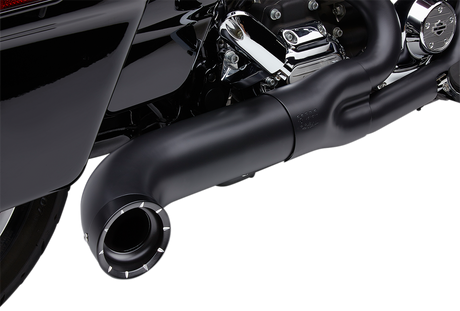 COBRA Turn Out 2-into-1 Exhaust System - Black 6270B-1