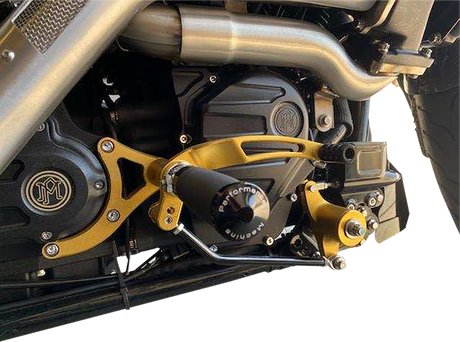 PERFORMANCE MACHINE (PM) Mid Control - Gold -Touring 0035-1175M-SMG