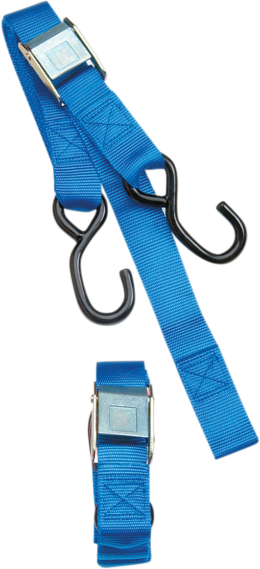 Parts Unlimited Cam Buckle Tie-Down - 1" X 5-1/2' - Blue 3920-0073