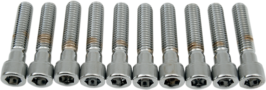 DRAG SPECIALTIES Bolts - Socket-Head - Knurled - 3/8-16 x 1-3/4" MPB241