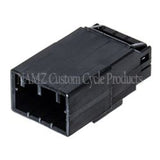 NAMZ AMP Multilock 4-Position Male Wire Cap Housing (HD 73104-96BK) NA-174929-2