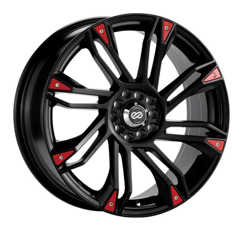 Enkei GW8 17x7 5x100/114.3 42mm Offset 72.6 Bore Matte Black Wheel 448-770-0242BK