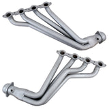 BBK 10-15 Camaro LS3 L99 Long Tube Exhaust Headers With Converters - 1-3/4 Chrome 4021