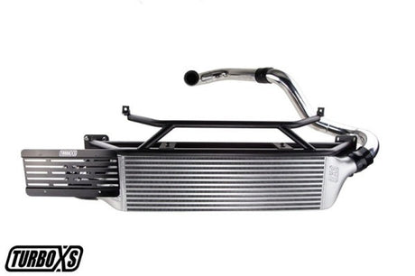 Turbo XS FMIC for 15-16 Subaru WRX - Polished Pipes W15-FMIC-POL
