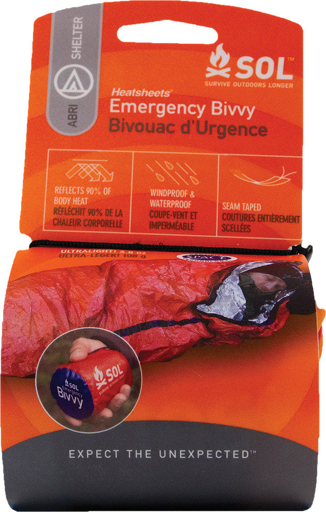 AMK Sol Emergency Bivvy W/ Rescue Whistle 0140-1142~OLD