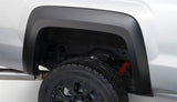 Bushwacker 15-18 GMC Sierra 2500 HD Extend-A-Fender Style Flares 4pc 78.8/97.6in Bed - Black 40966-02
