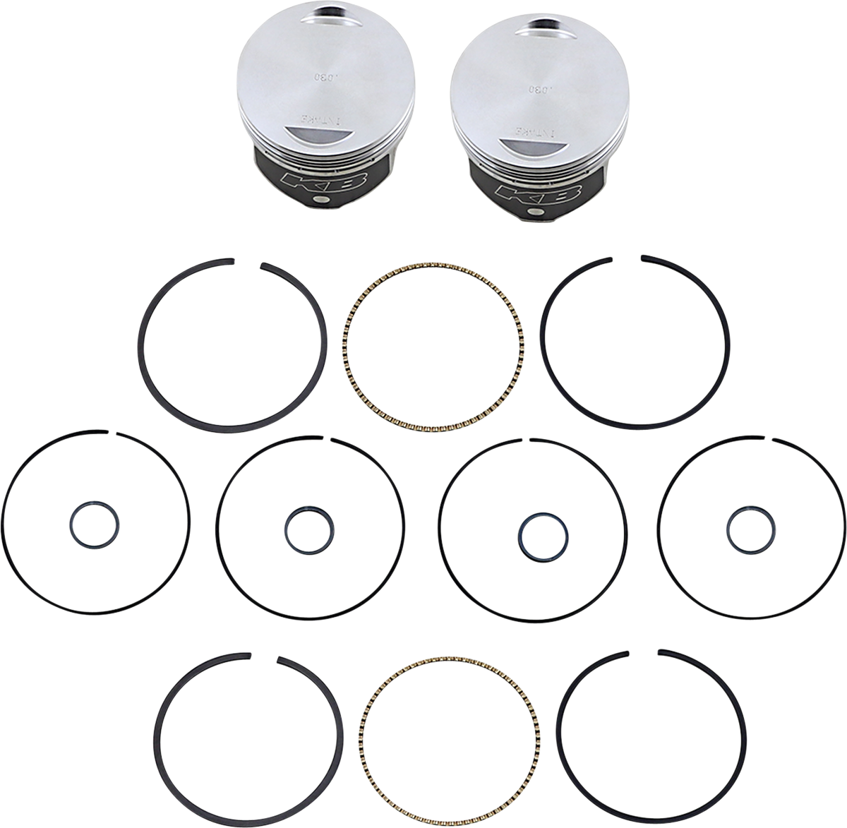 KB PERFORMANCE Piston Kit - Twin Cam 88 KB425C.030