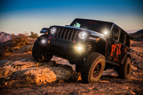 Fox 2018+ Jeep Wrangler JL 2.0 Performance Series 9.6in Smooth Body IFP Front Shock 0-1.5in. Lift 985-24-171