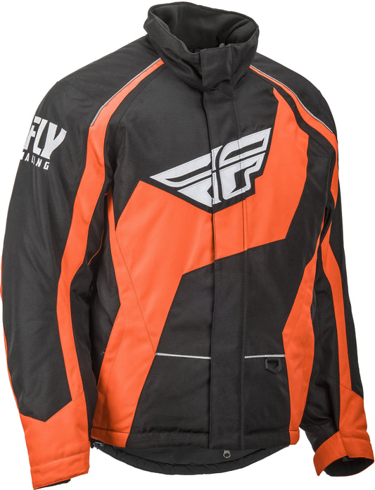 FLY RACING Fly Outpost Jacket Black/Orange Lg 470-4098L