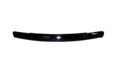 AVS 08-11 Dodge Dakota (Behind Grille 3 Pc) Bugflector Deluxe Medium Profile Hood Shield - Smoke 45057
