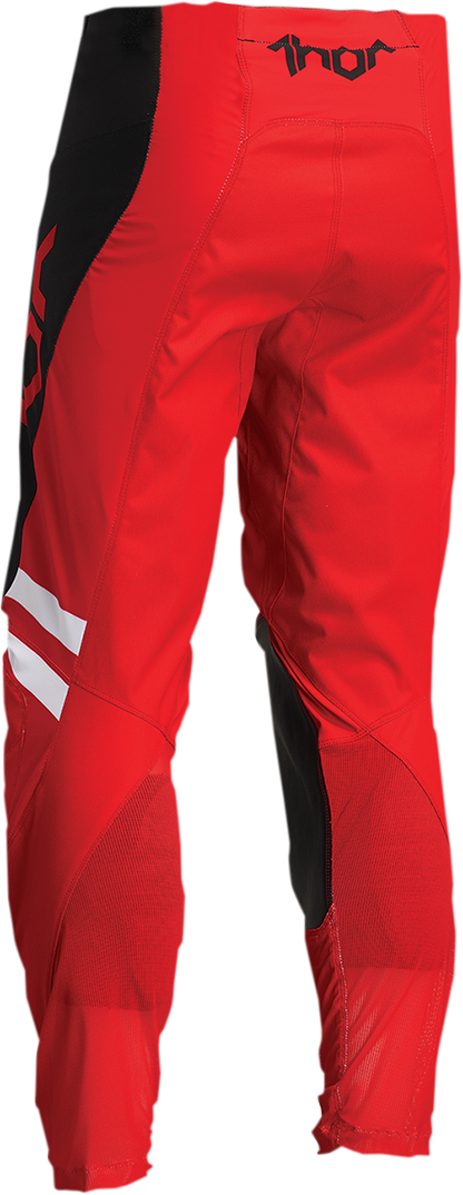 THOR Youth Pulse Cube Pants - Red/White - 24 2903-2070