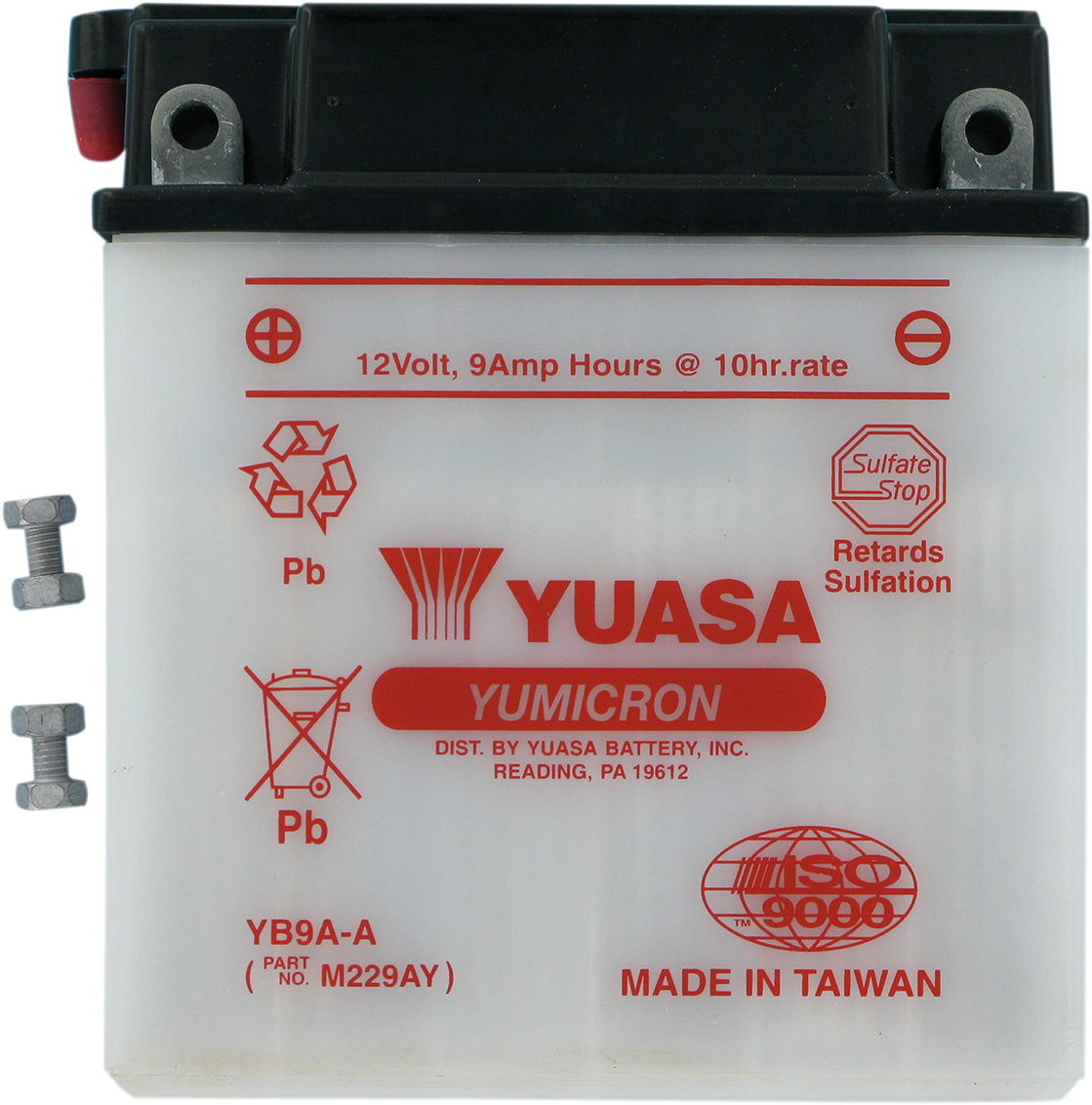 YUASA Battery - YB9A-A YUAM229AY