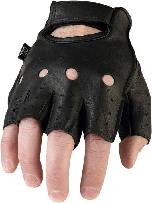 Z1R 243 Half Gloves - Black - Large 3301-2620