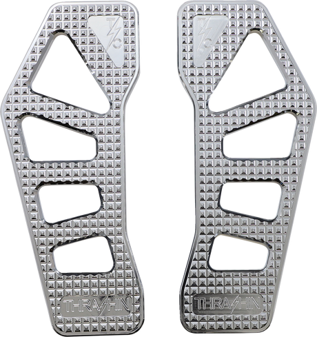 THRASHIN SUPPLY CO. Apex Floorboards - Chrome TSC-2211-3