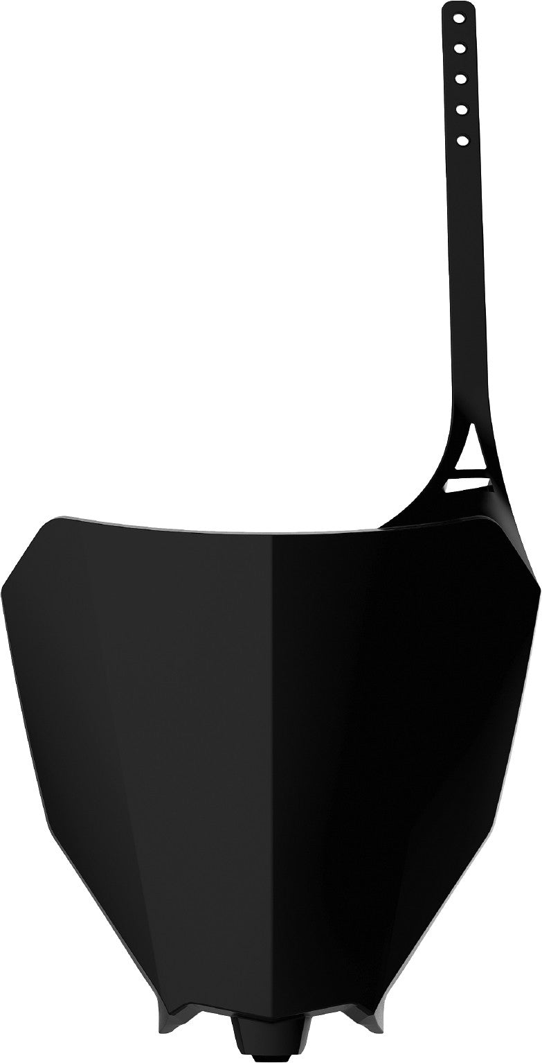 POLISPORT Front Number Plate Black 8667200003