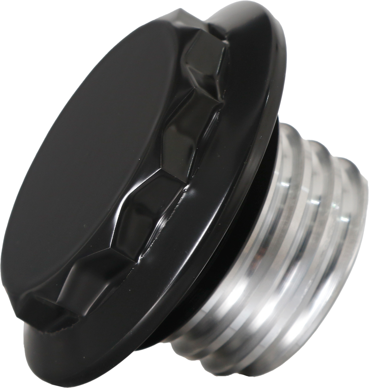HOFMANN DESIGNS H/D Billet 12 Point Vented Black Fuel Cap HDB-1001B
