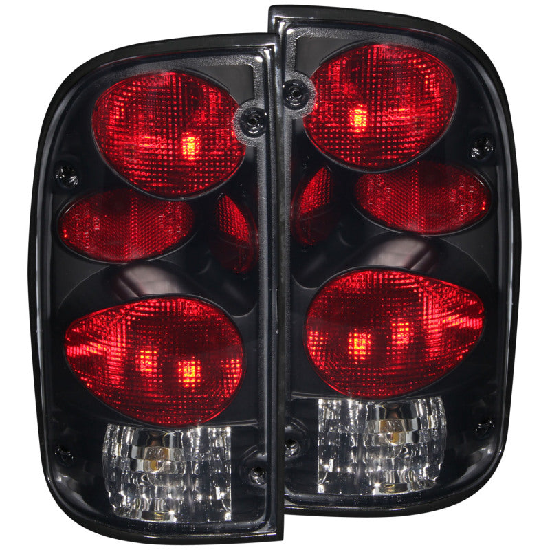 ANZO 1995-2000 Toyota Tacoma Taillights Dark Smoke G2 211180