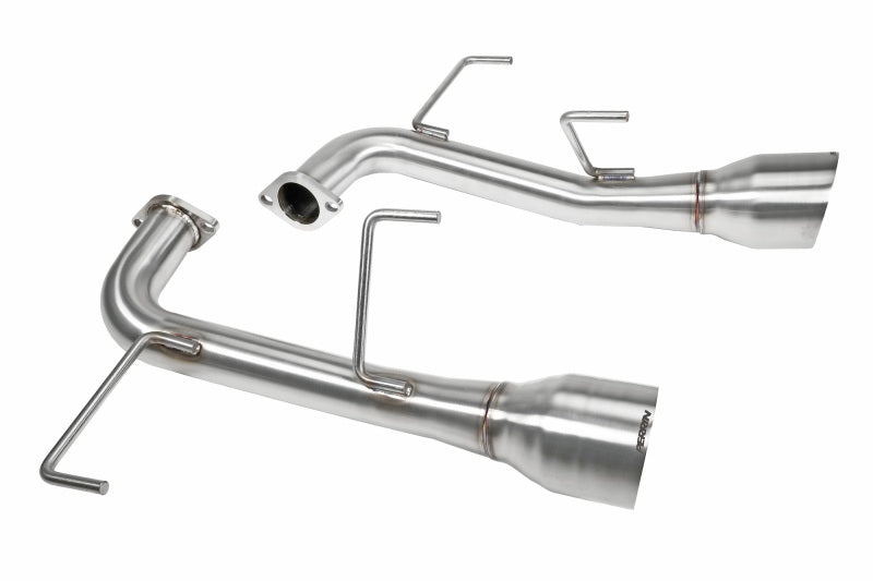 Perrin 22-23 Subaru WRX Dual Single Tip 304SS Axle Back Exhaust PSP-EXT-341BR