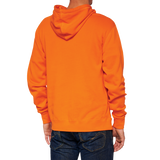 100% Hoodie Icon - Orange - Large 20029-00022