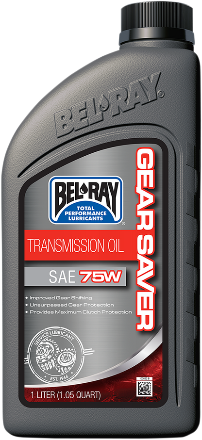 BEL-RAY Gear Saver Transmission Oil - 75wt - 1L 99240-B1LW