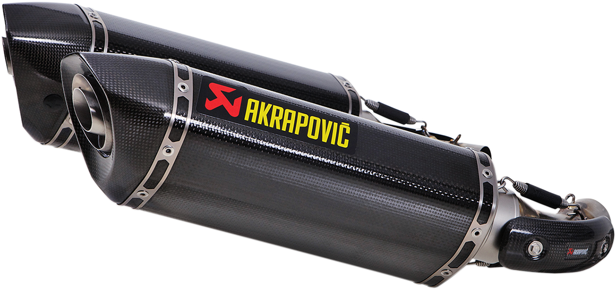 Silenciadores AKRAPOVIC - Fibra de carbono S-D10SO7-HZC 1811-2653