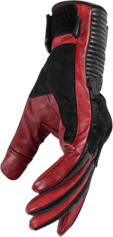 THRASHIN SUPPLY CO. Boxer Gloves - Red - Small TBG-02-08