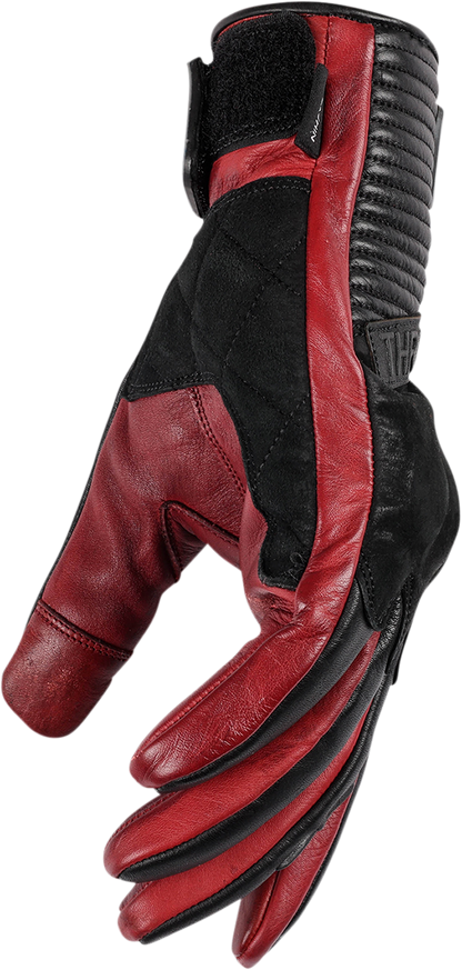 THRASHIN SUPPLY CO. Boxer Gloves - Red - XL TBG-02-11