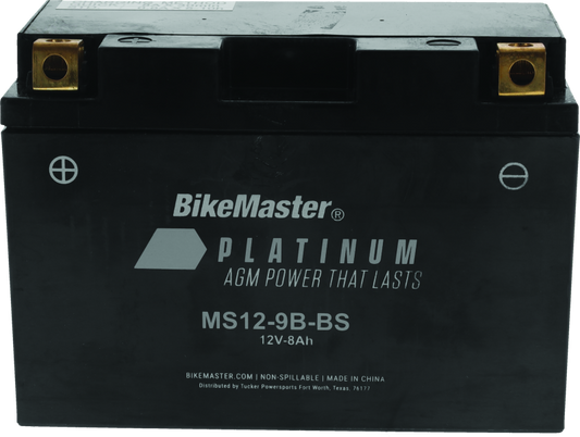 BikeMaster AGM Battery - MS12-9B-BS 780744