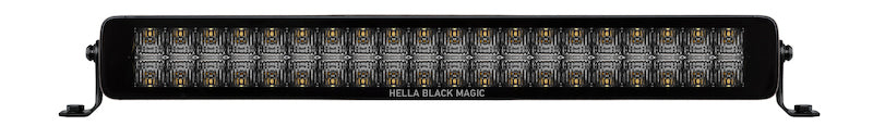 Hella Universal Black Magic 21in Double Light Bar - Driving Beam LA358176401