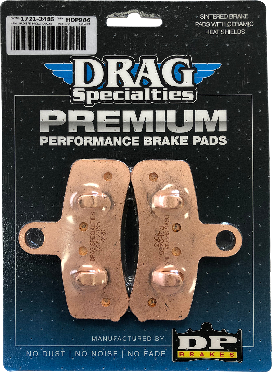 ESPECIALIDADES DE ARRASTRE Pastillas de freno sinterizadas - Harley-Davidson HDP986 