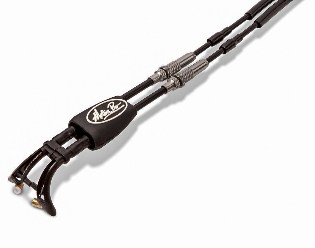 MOTION PRORev 2/3 Black Vinyl Throttle Push-Pull Cable Set01-1318